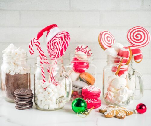 Manage children's intake of Christmas treats and sweets