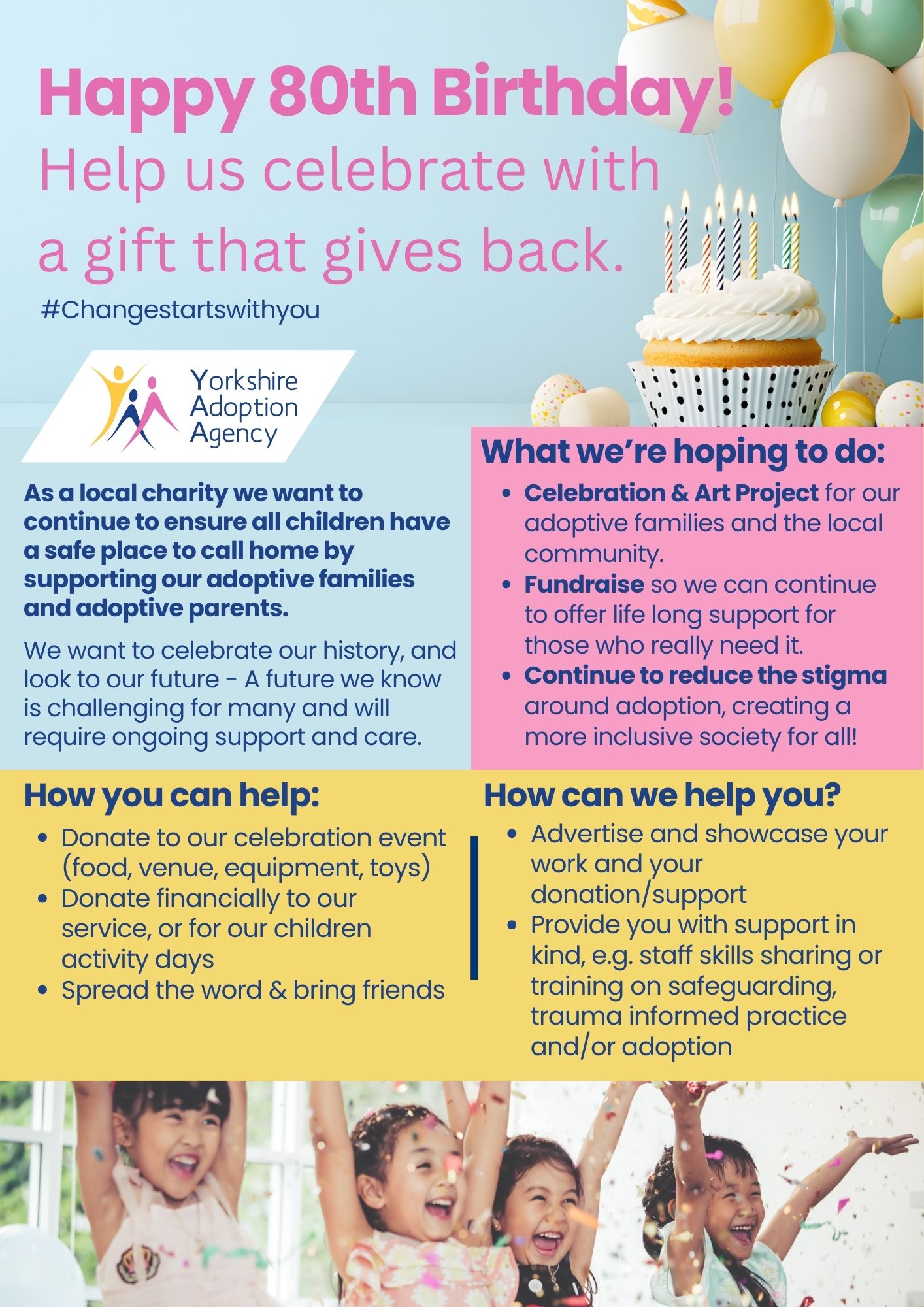 Donate to your local charity